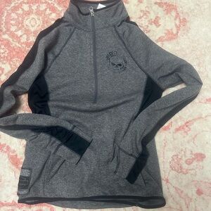 Harley-Davidson Gray and Black Pullover